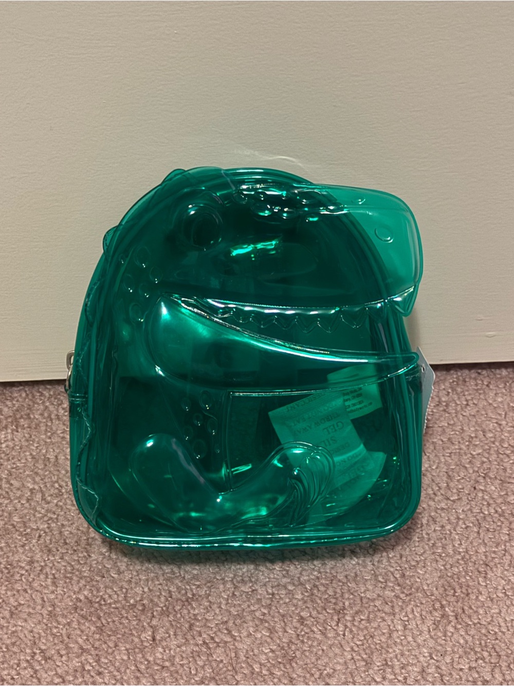 Transparent Green (TRex) Dinosaur Crossbody Bag
